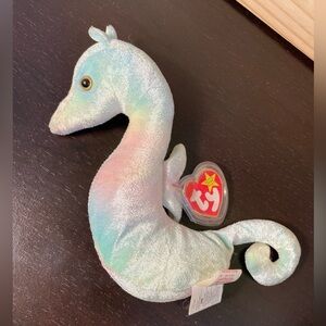 Neon, 1999 Seahorse Ty Beanie Babies // 3/$38